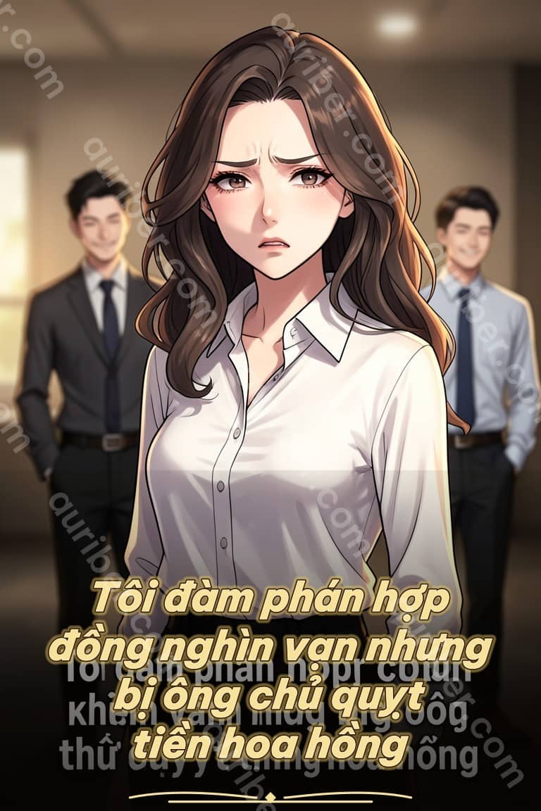 Tôi đàm phán hợp đồng nghìn vạn nhưng bị ông chủ quỵt tiền hoa hồng