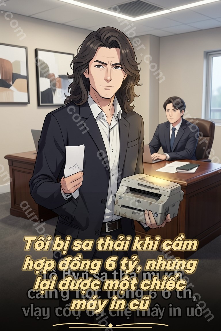 Tôi bị sa thải khi cầm hợp đồng 6 tỷ, nhưng lại được một chiếc máy in cũ