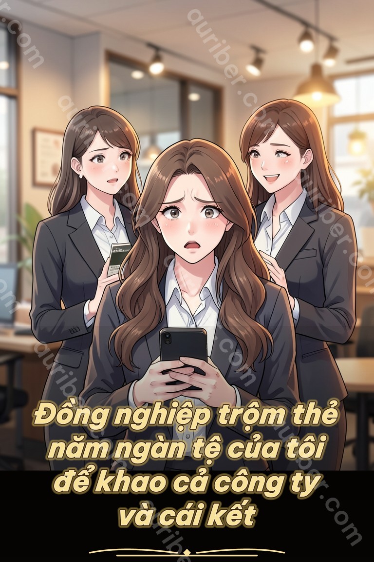 Đồng nghiệp trộm thẻ năm ngàn tệ của tôi để khao cả công ty và cái kết