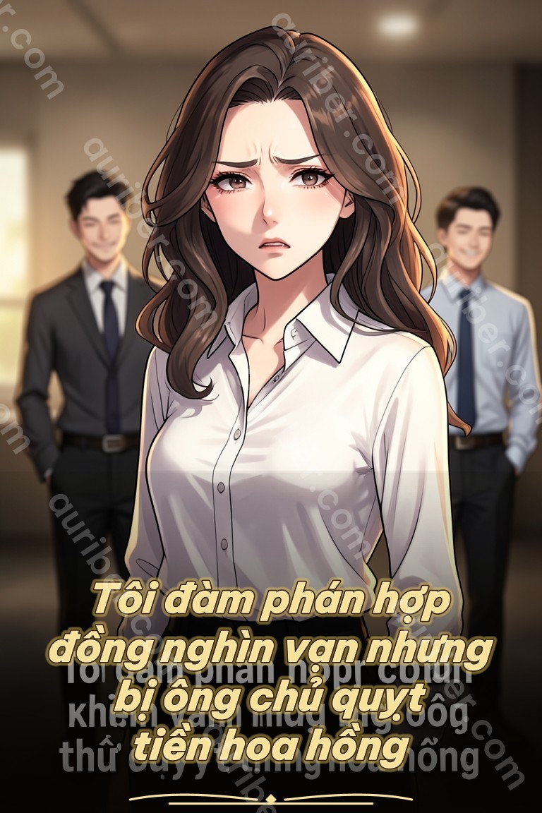 Tôi đàm phán hợp đồng nghìn vạn nhưng bị ông chủ quỵt tiền hoa hồng